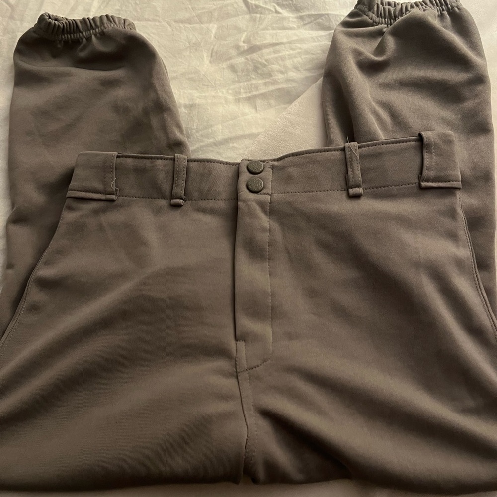 Franklin Black and Gray baseball or softball pants